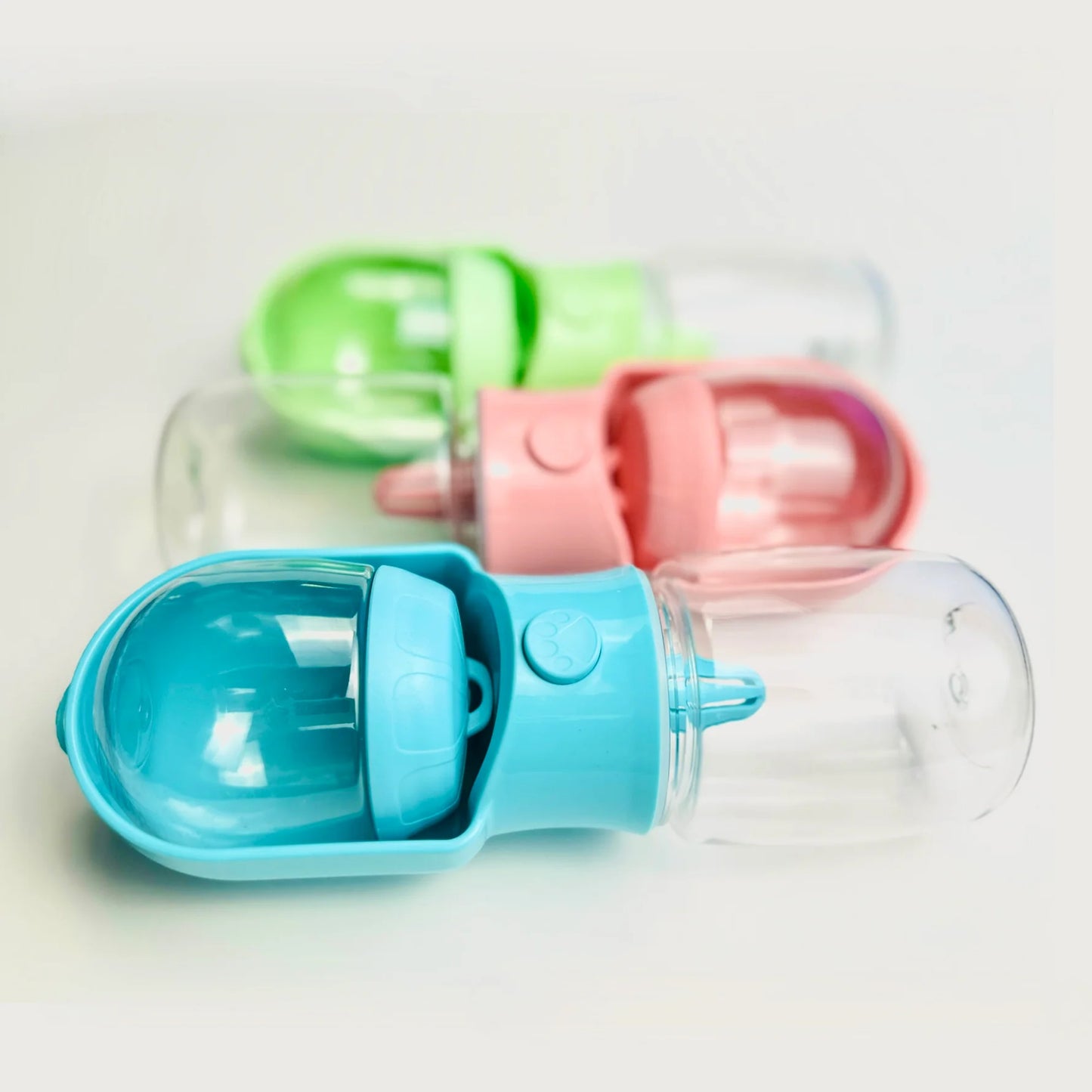 2-in-1 Portable Dog Water Bottle & Food Container – Travel Pet Dispenser