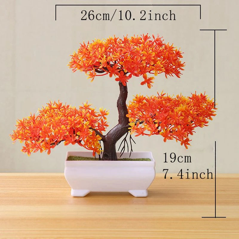 Mini Artificial Bonsai Tree – Aesthetic Desk & Home Decor Plant
