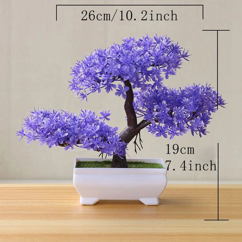 Mini Artificial Bonsai Tree – Aesthetic Desk & Home Decor Plant