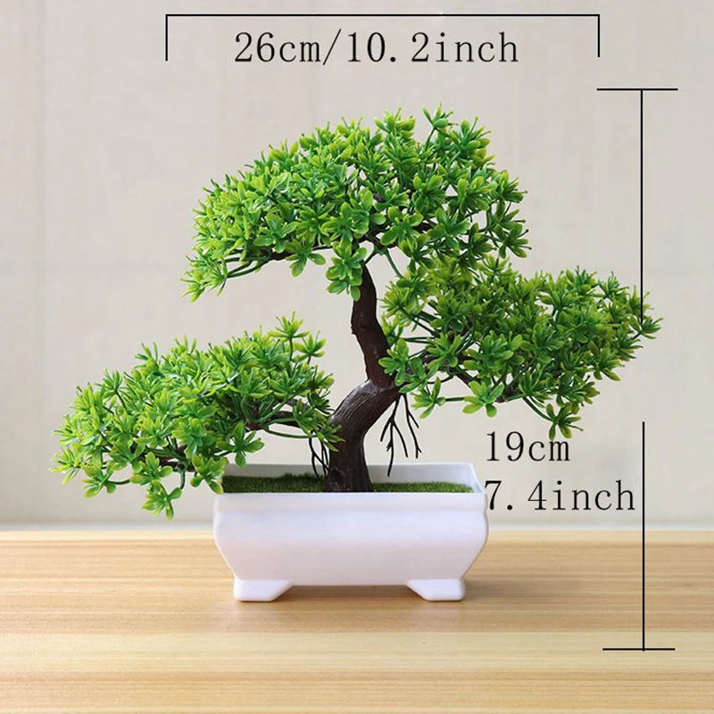 Mini Artificial Bonsai Tree – Aesthetic Desk & Home Decor Plant