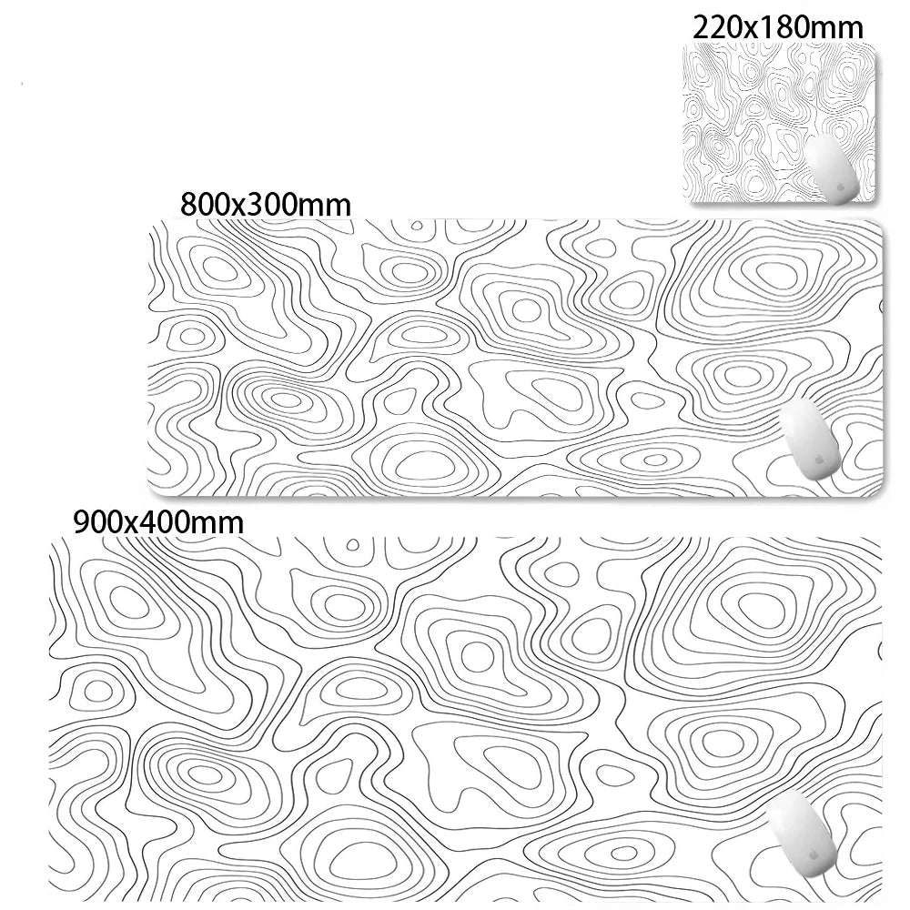 XXL Desk Mat – Minimal Aesthetic Mousepad for Setup & Gaming