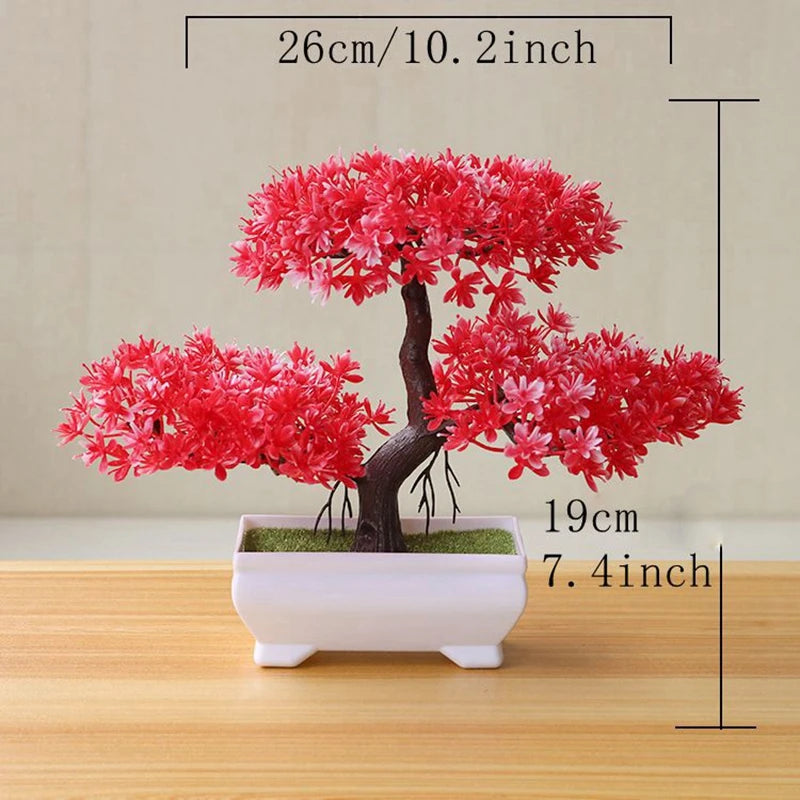 Mini Artificial Bonsai Tree – Aesthetic Desk & Home Decor Plant